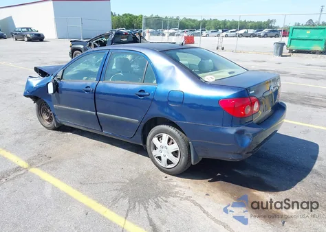 2007 Toyota Corolla Ce from USA, damaged, VIN JTDBR32E170113359